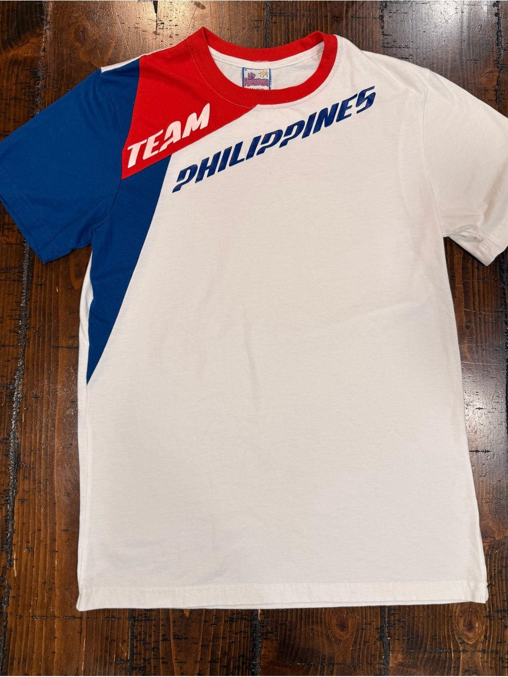 Y2K Team Philippines White, Red & Blue Graphic Tee